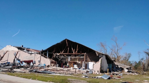 Destroyed Home 