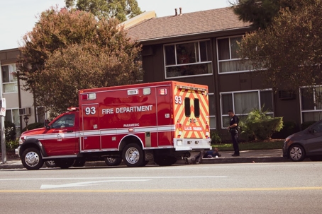 Injury Crash at W Fairfield Dr Near Sunrise Apartments